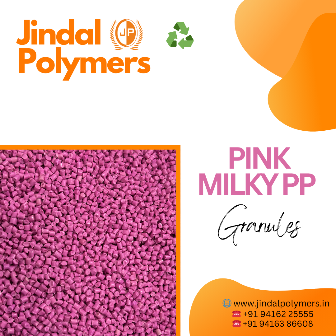 Milky Pink PP Granules